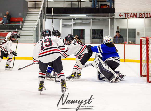 Centennial vs Rogers Varsity Hockey 98