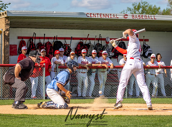 Centennial vs Blaine Varsity Baseball 174