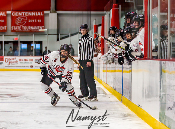 Centennial vs Maple Grove Varsity Hockey 187
