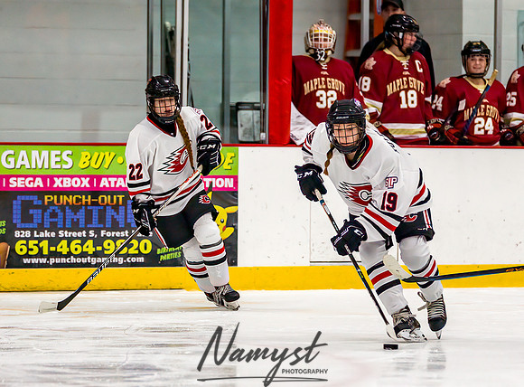 Centennial vs Maple Grove Varsity Hockey 87