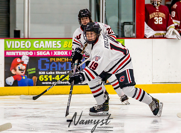 Centennial vs Maple Grove Varsity Hockey 89