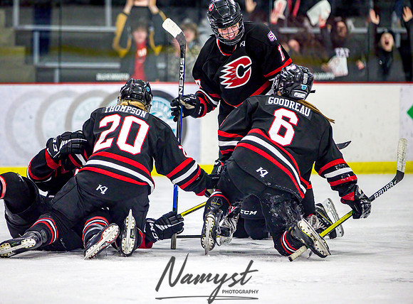 Centennial-Spring Lake Park vs Rogers Girls Varsity Hockey 361