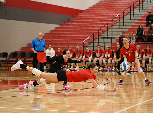 Centennial vs Anoka Girls Varsity Volleyball 180
