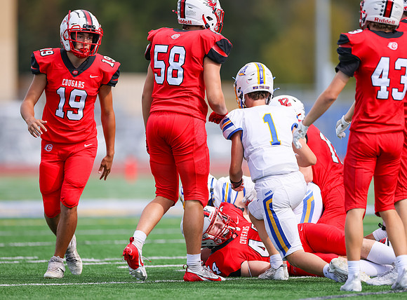 Centennial vs STMA JV Football 311