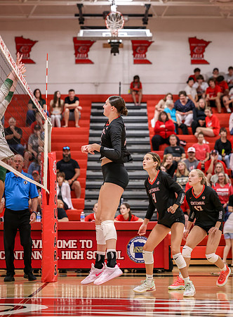 Centennial vs Mounds View Girls Varsity Volleyball 137