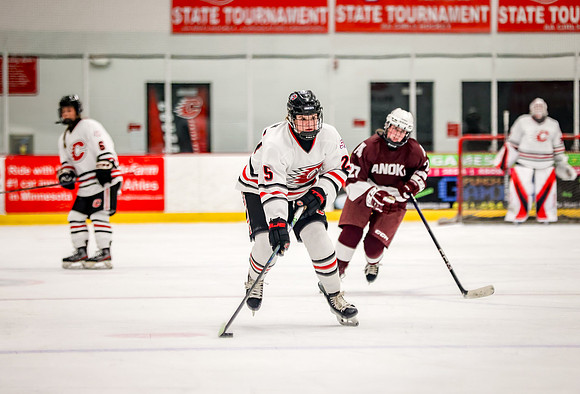 Centennial vs Anoka JV Hockey 73