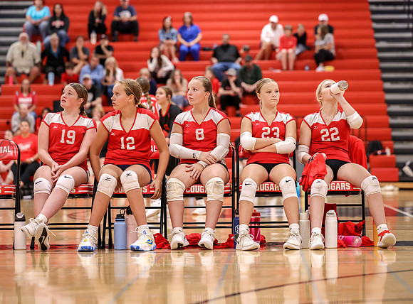Centennial vs Mounds View Girls 9B Volleyball 38