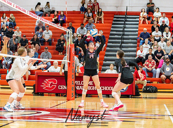 Centennial vs Roseville Volleyball 46