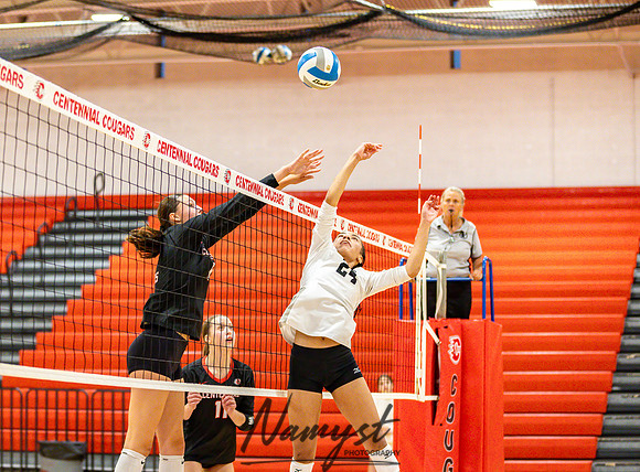 Centennial vs Roseville Volleyball 98