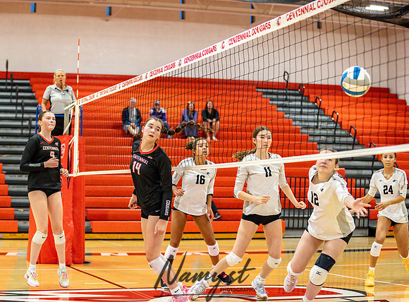 Centennial vs Roseville Volleyball 82