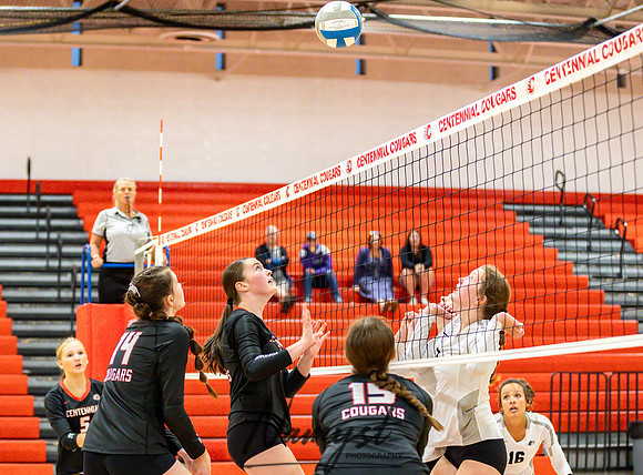 Centennial vs Roseville Volleyball 92