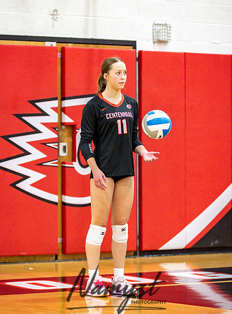 Centennial vs Roseville Volleyball 91