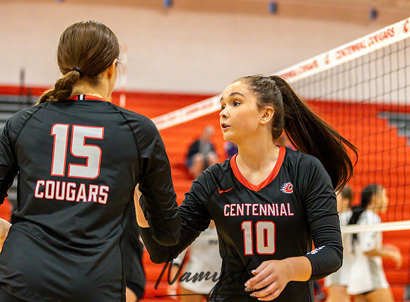 Centennial vs Roseville Volleyball 85
