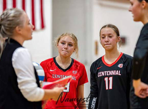 Centennial vs Roseville Volleyball 70