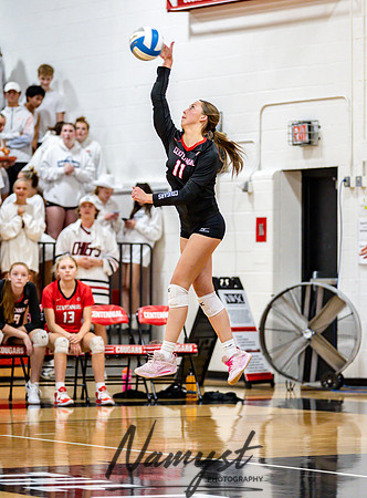 Centennial vs Roseville Volleyball 22