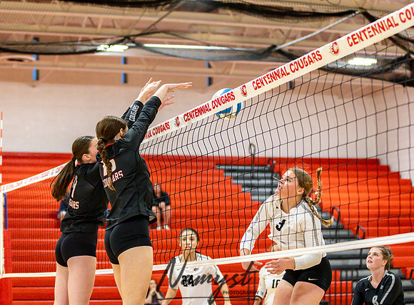 Centennial vs Roseville Volleyball 94