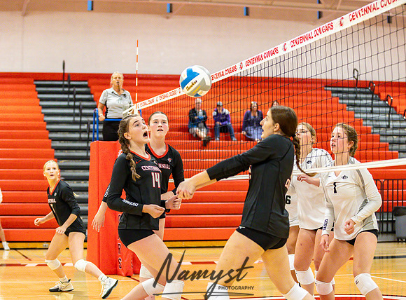 Centennial vs Roseville Volleyball 93