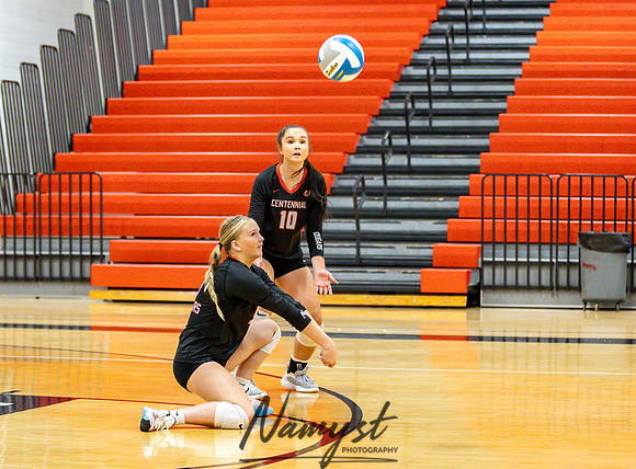 Centennial vs Roseville Volleyball 84