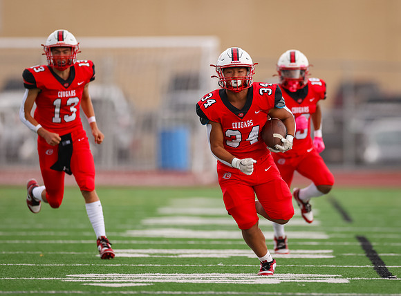 Centennial vs STMA JV Football 142