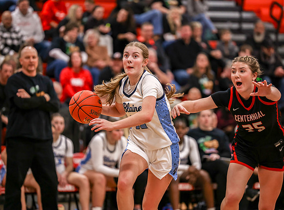 Centennial vs Blaine Girls Varsity Basketball 247