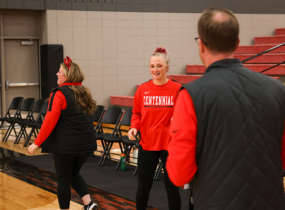 Centennial vs Anoka Girls Varsity Volleyball 424