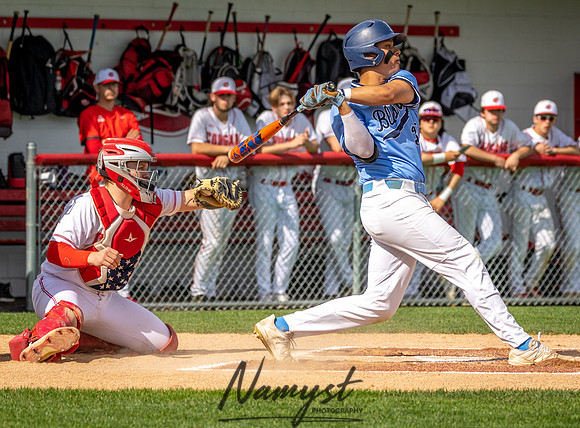 Centennial vs Blaine Varsity Baseball 041