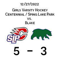 2022 12 27 Centennial vs Blake - Varsity