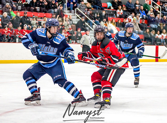 Centennial vs Blaine Varsity Hockey 409
