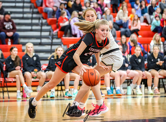 Centennial vs Andover Girls Varsity Basketball_142