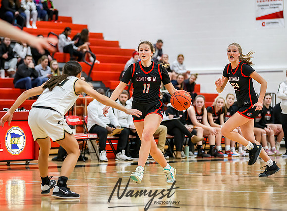 Centennial vs Andover Girls Varsity Basketball_153