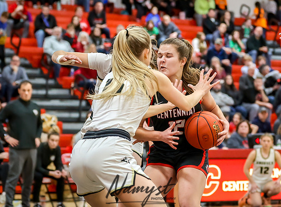 Centennial vs Andover Girls Varsity Basketball_162