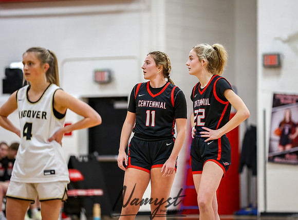 Centennial vs Andover Girls Varsity Basketball_244