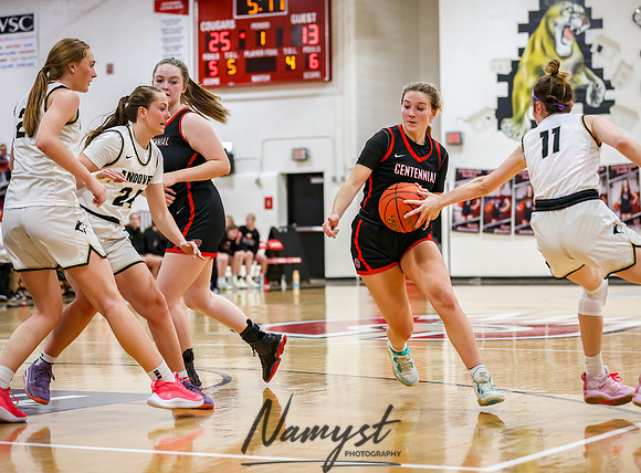 Centennial vs Andover Girls Varsity Basketball_315