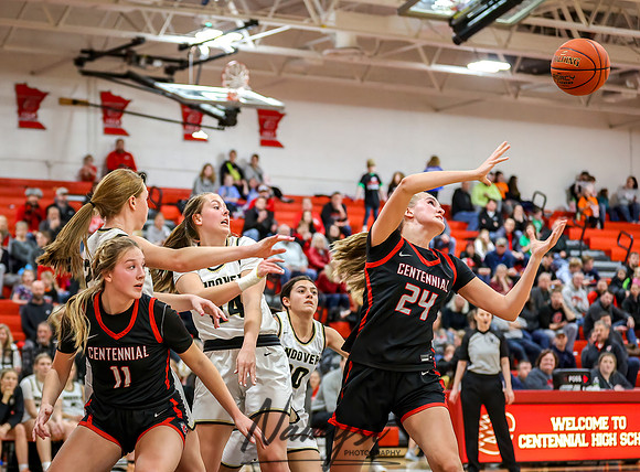 Centennial vs Andover Girls Varsity Basketball_344
