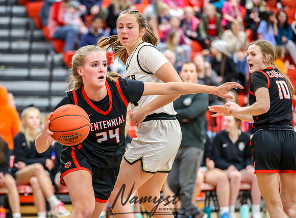 Centennial vs Andover Girls Varsity Basketball_353