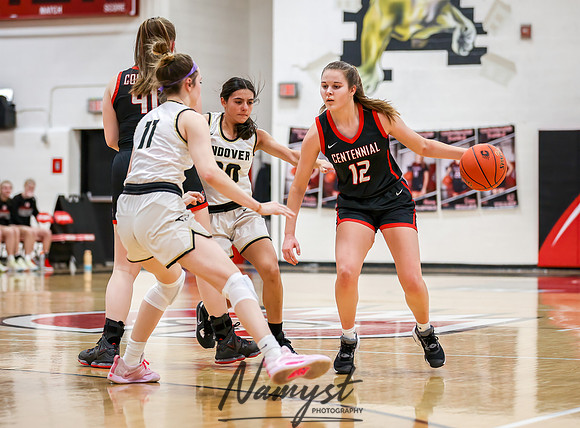 Centennial vs Andover Girls Varsity Basketball_372