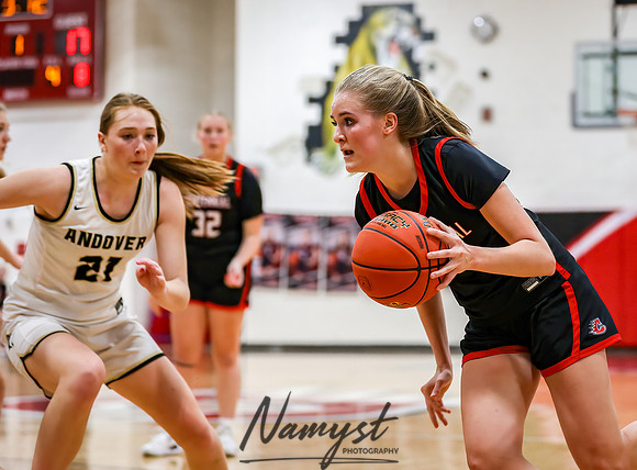Centennial vs Andover Girls Varsity Basketball_396