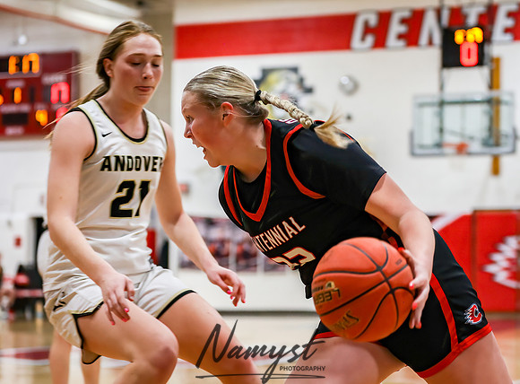 Centennial vs Andover Girls Varsity Basketball_435