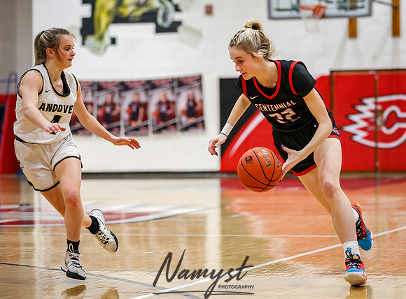 Centennial vs Andover Girls Varsity Basketball_448