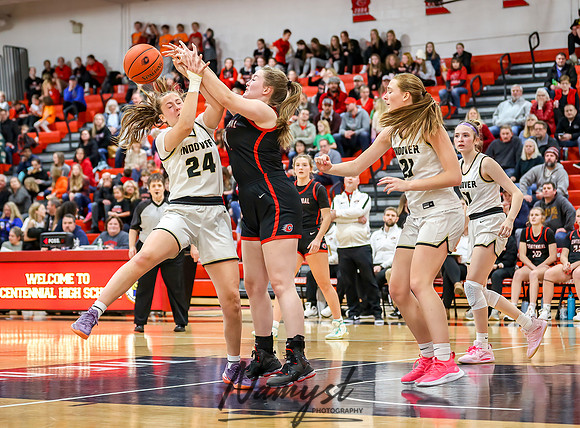 Centennial vs Andover Girls Varsity Basketball_519