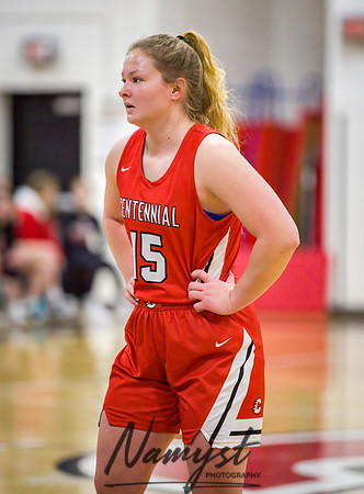 Centennial vs Spring Lake Park Girls Varsity Basketball 036
