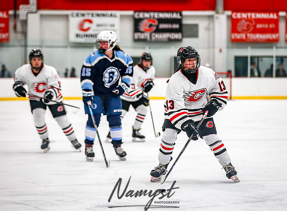 Centennial vs Blaine Varsity Hockey_320