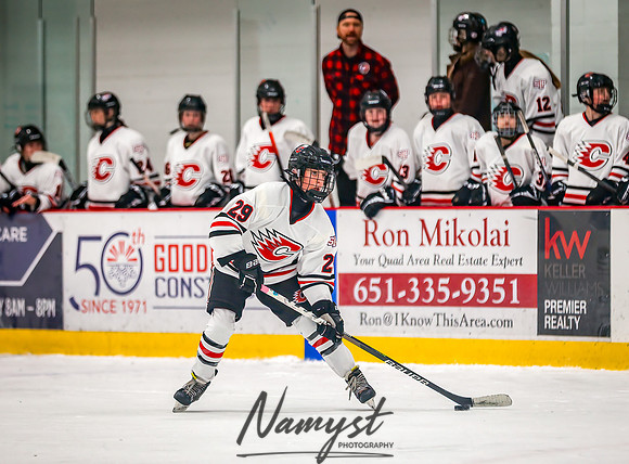 Centennial vs Blaine Varsity Hockey_413