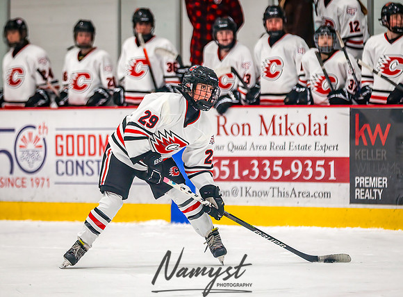 Centennial vs Blaine Varsity Hockey_414