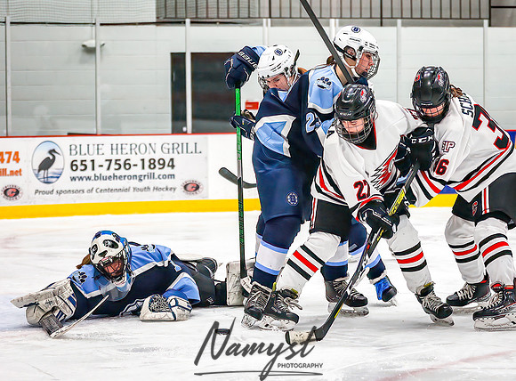 Centennial vs Blaine Varsity Hockey_545