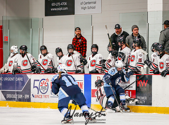 Centennial vs Blaine Varsity Hockey_1303