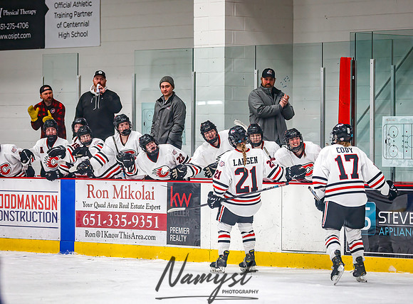 Centennial vs Blaine Varsity Hockey_1373