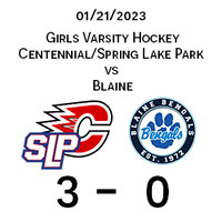 2023 01 21 Centennial  vs Blaine Varsity
