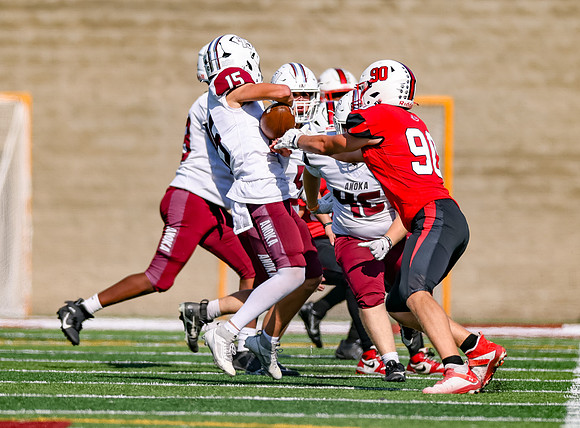 Centennial vs Anoka JV Football 1227