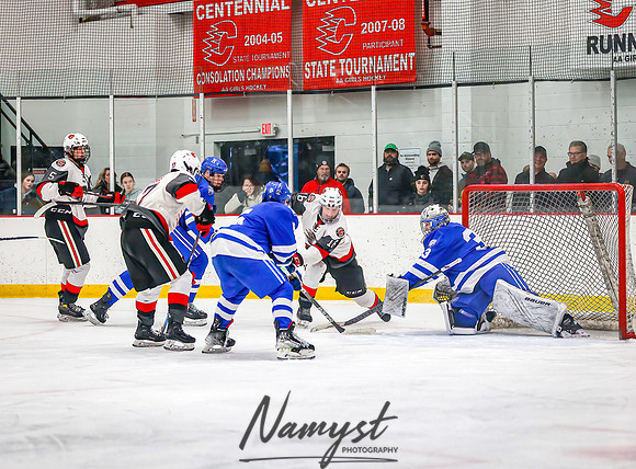 Centennial vs Rogers Varsity Hockey_1174